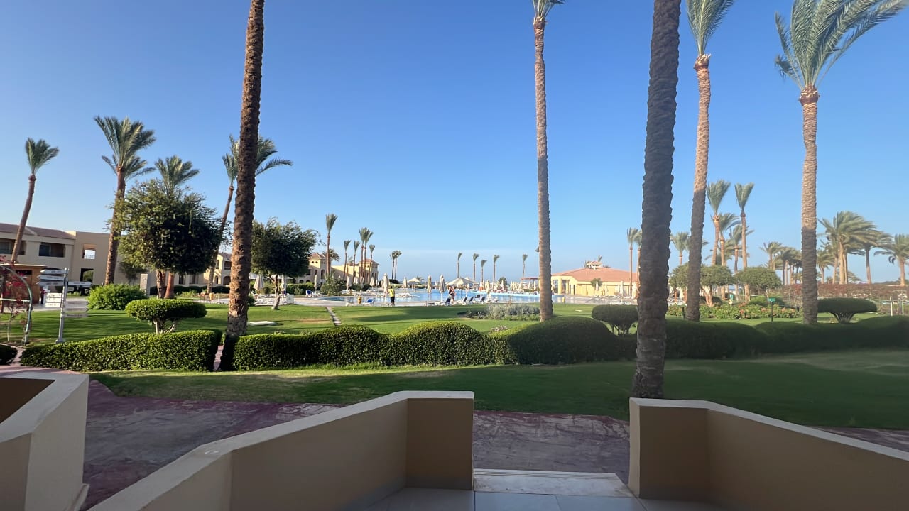 Ausblick Cleopatra Luxury Resort Makadi Bay
