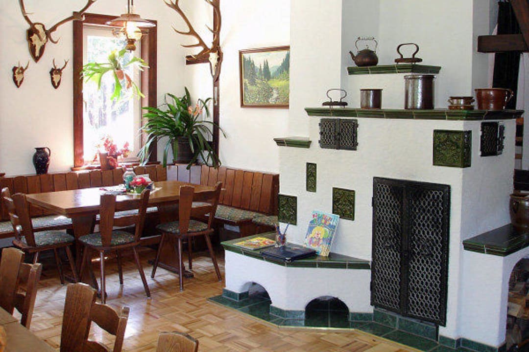 Blick in das Restaurant Waldgasthaus Mönchhof