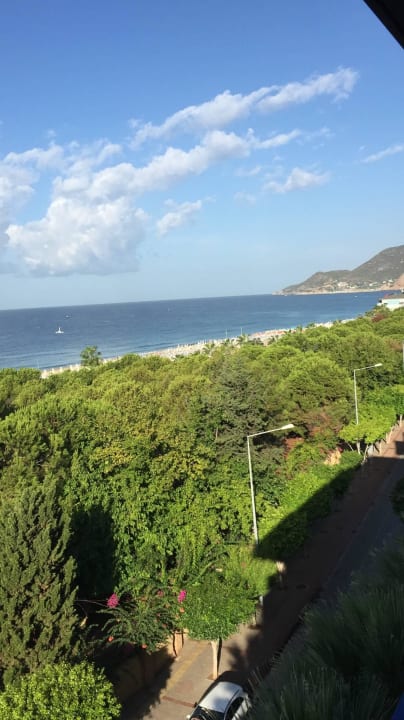 Ausblick vom Restaurant  Gardenia Hotel