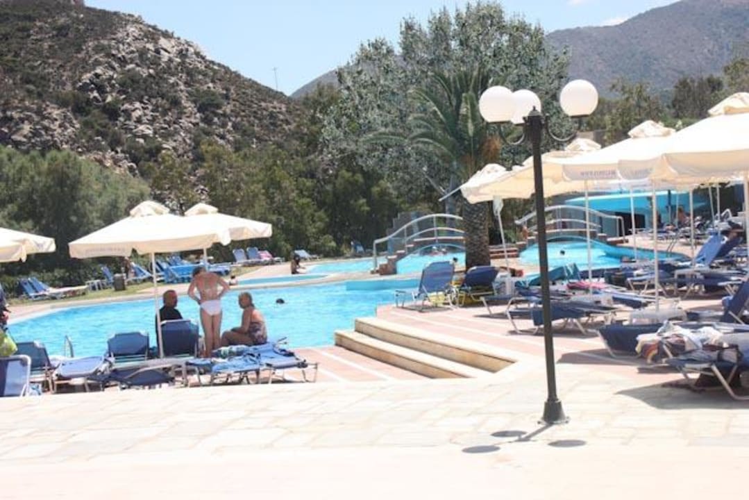 Pool am Tag Fodele Beach & Water Park Holiday Resort