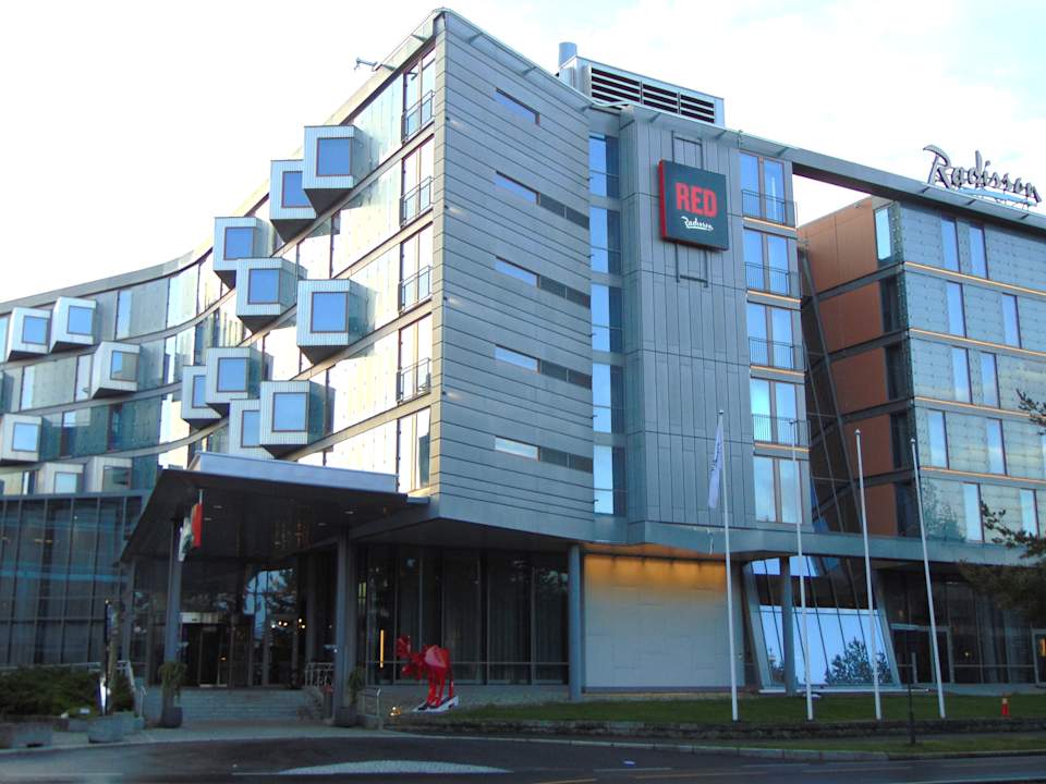 Außenansicht Radisson RED, Oslo Airport