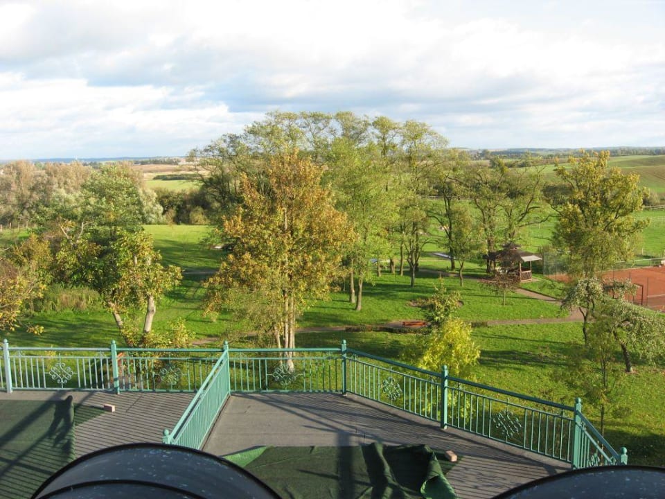 Blick auf Gartenbereich Hotel Schloss Herrenstein