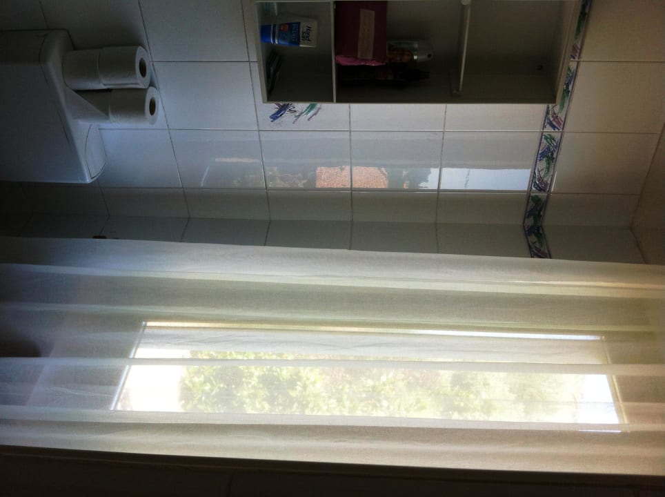 Gardine aus dem Schlafzimmer im Bad Residenza Panorama