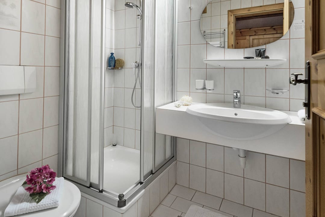 Badezimmer Hotel Hubertushof