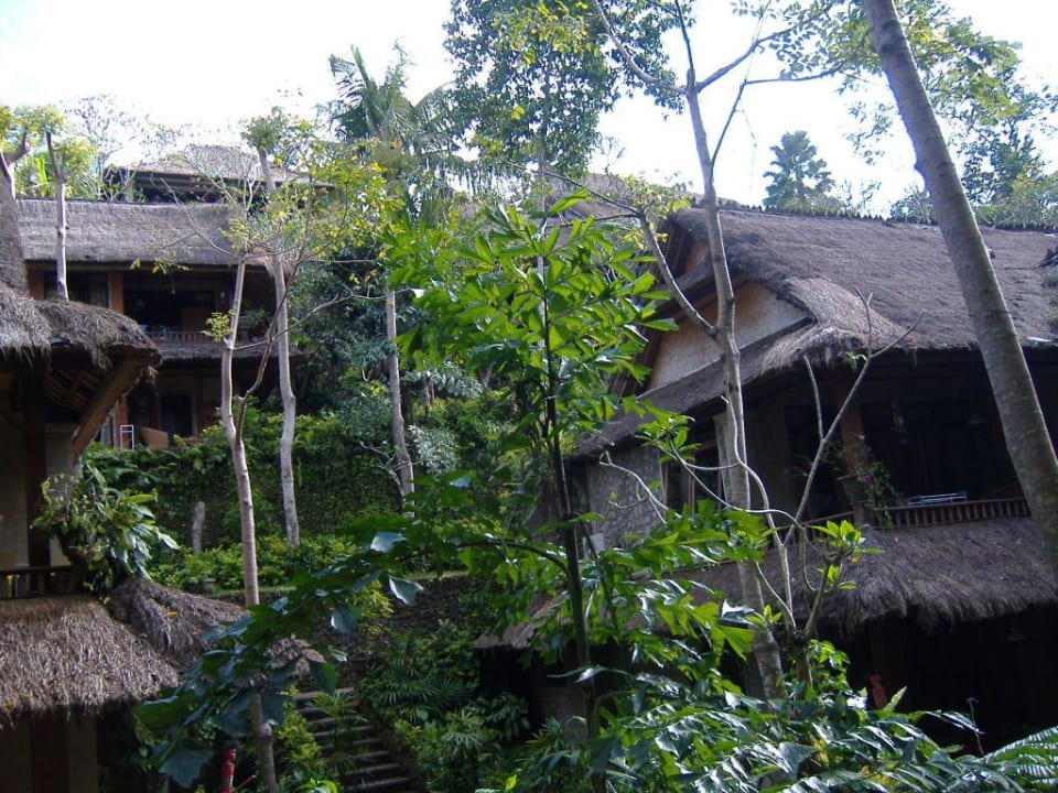 Hotelgebäude im Dschungel Hotel Tjampuhan