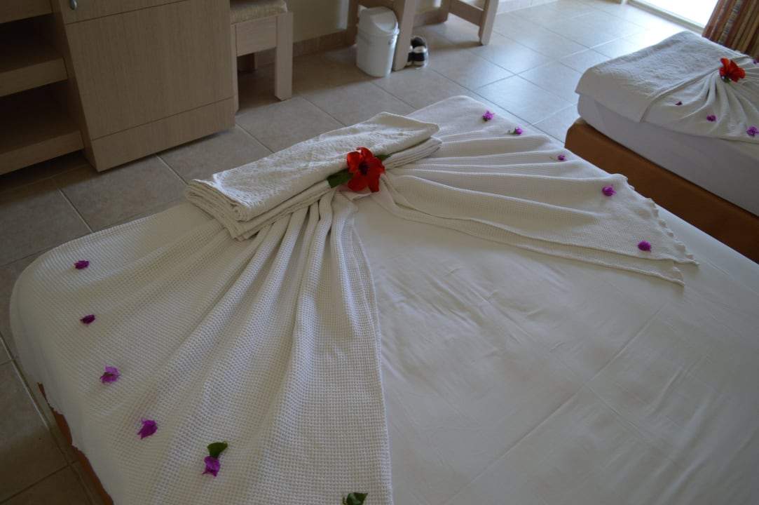 Gruß vom Zimmermädchen Hotel Gardenia Beach