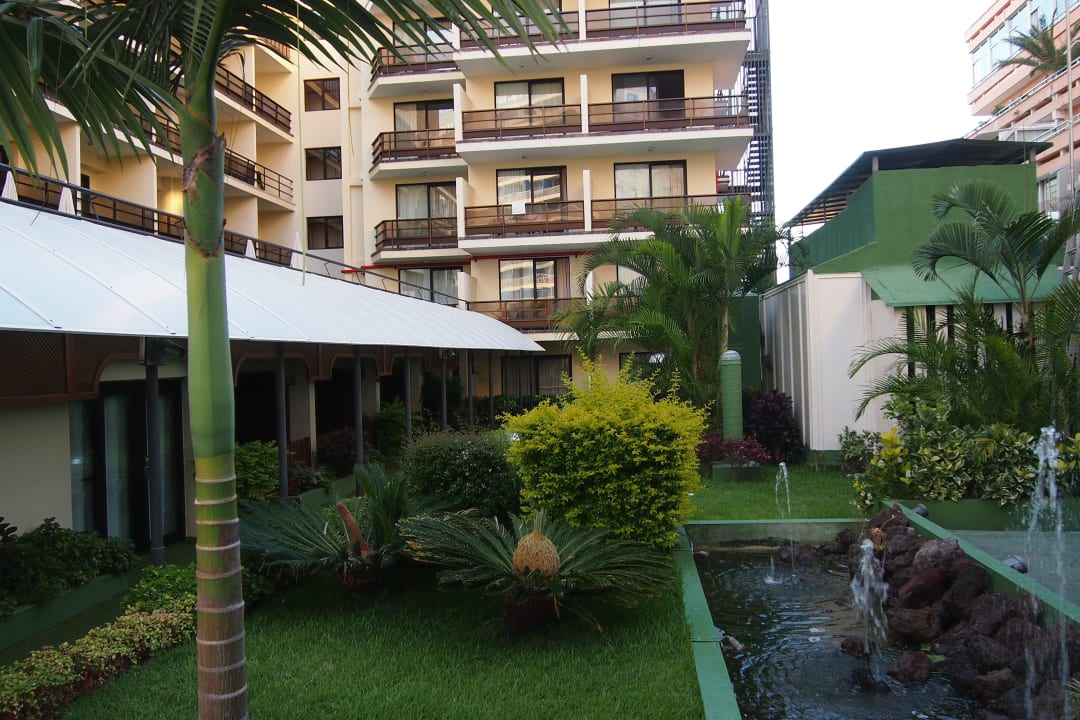 Hof hinter dem Hotel Hotel ValleMar