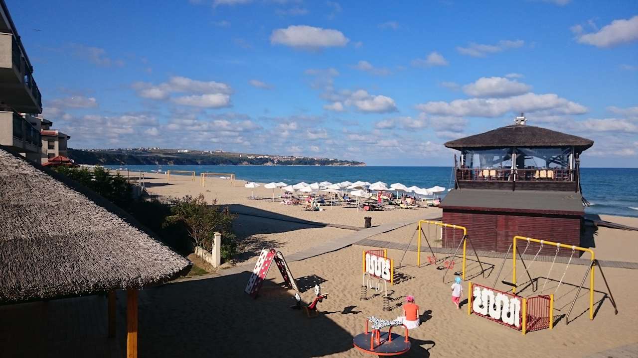 Strandaussicht vom Appartment HVD Clubhotel Miramar