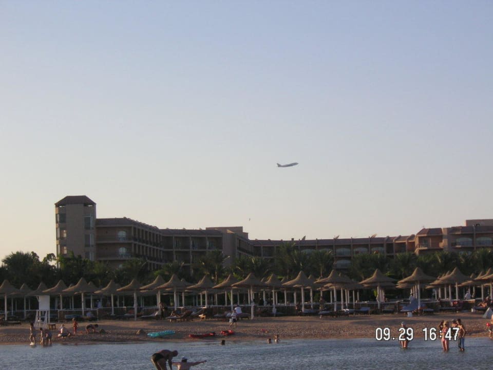Außenansicht vom Strand  Siva Grand Beach