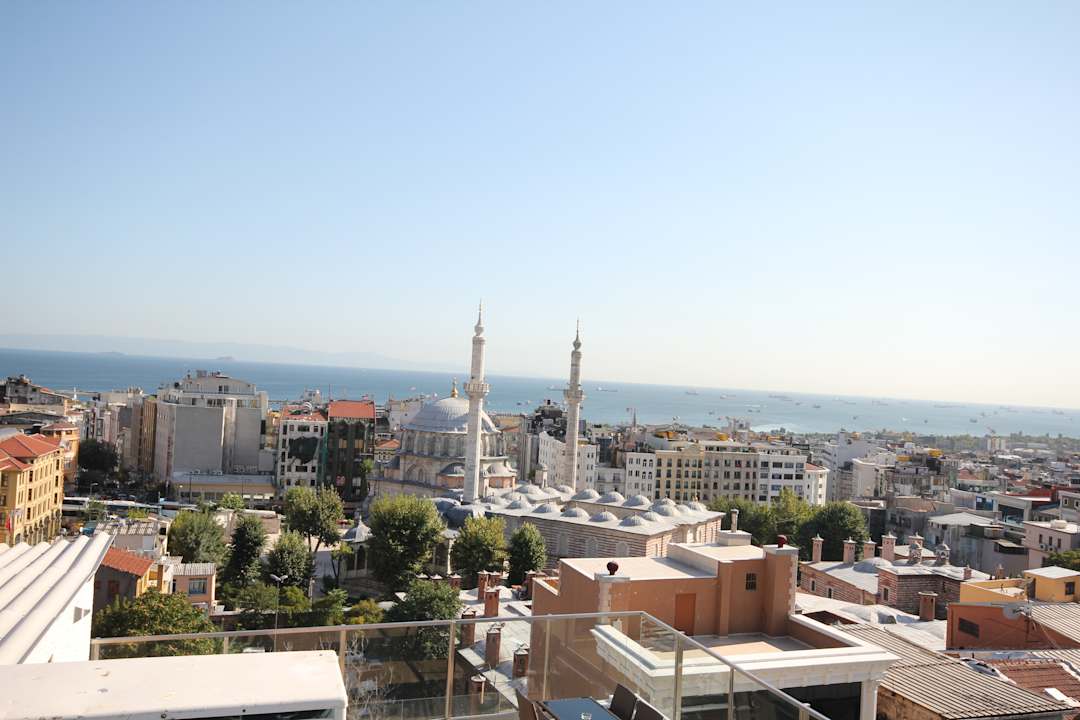 Ausblick Hotel Grand Washington