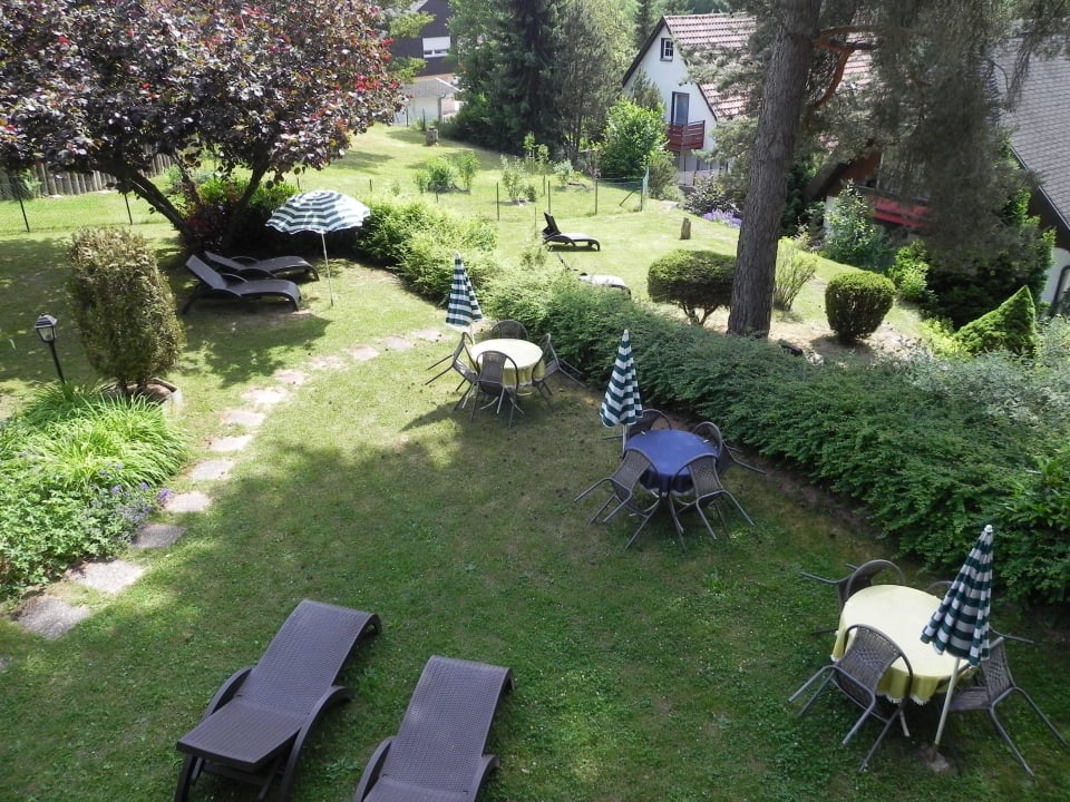 Blick vom Balkon Hotel-Resort Waldachtal