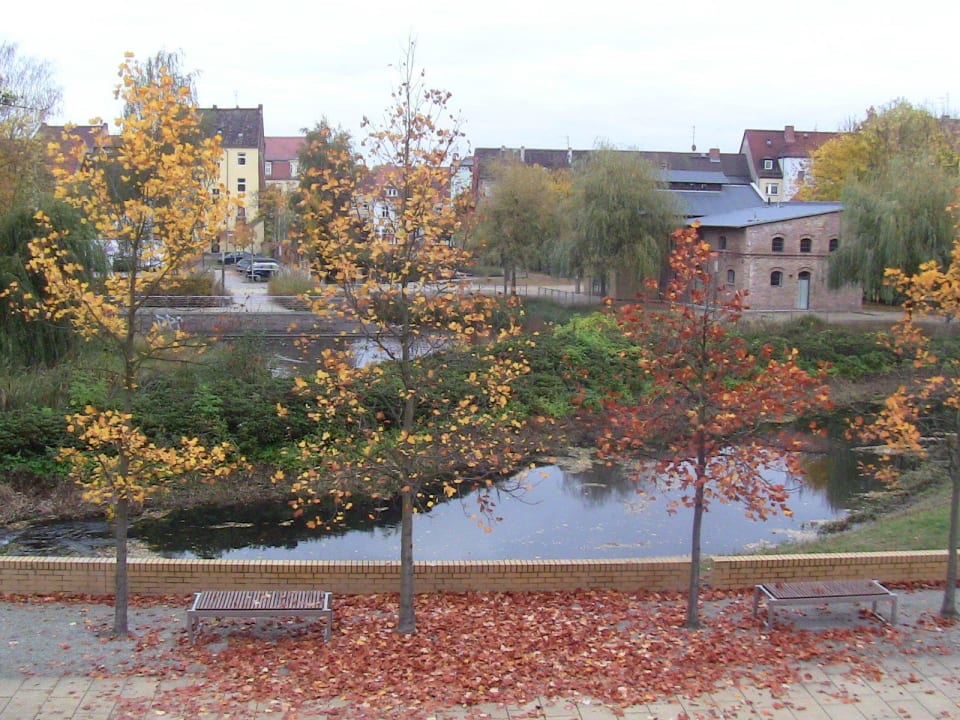 Sicht auf die Innenstadt Hotel Vierseithof Luckenwalde