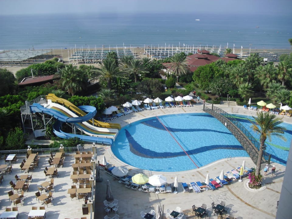 Ausblick vom 4. Stock Hotel Terrace Beach Resort