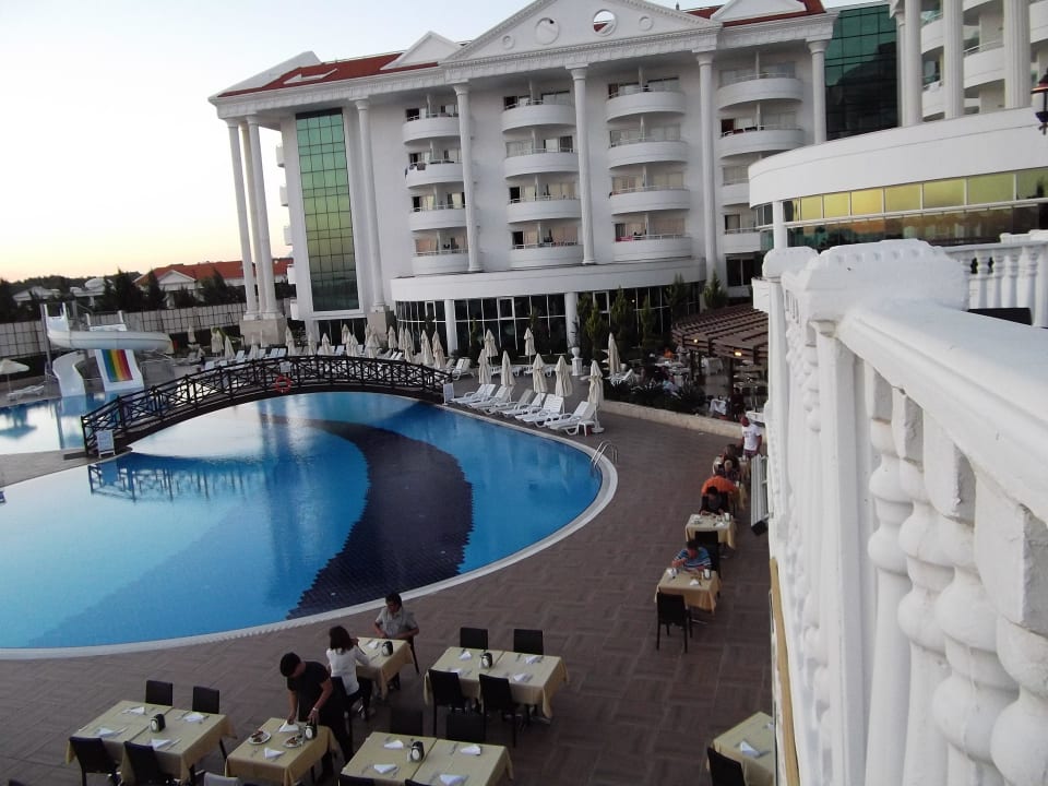 Blick von Terrasse Roma Beach Resort & Spa 16+ Adult Only