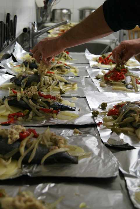 Abendessen  Höchsterhütte am Grünsee