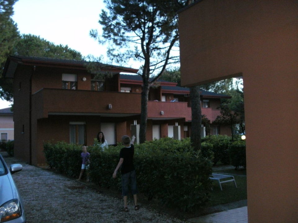 Wohnung von außen Hotel Delle Orchidee Villaggio