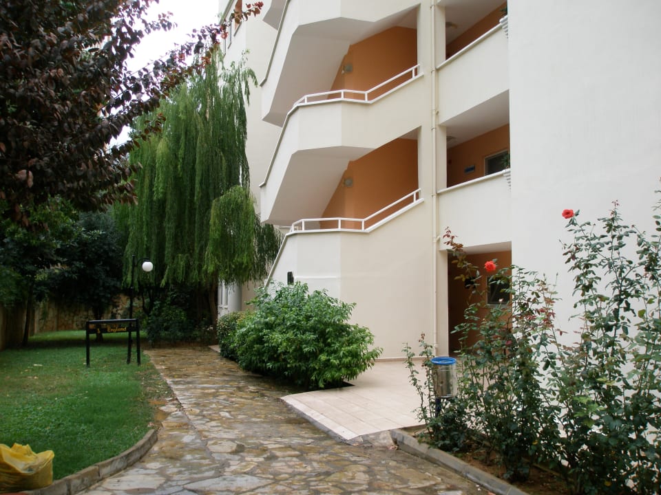 Dort war unser Wohnblock Hotel Club Paradiso