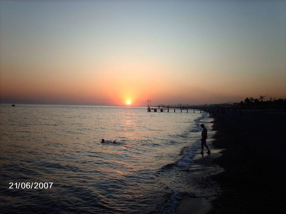 Sonnenuntergang Hotel Meryan