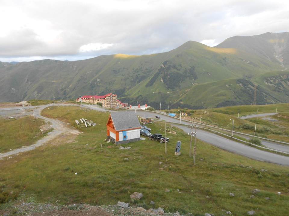 Morgens auf dem Balkon  Hotel Carpe Diem