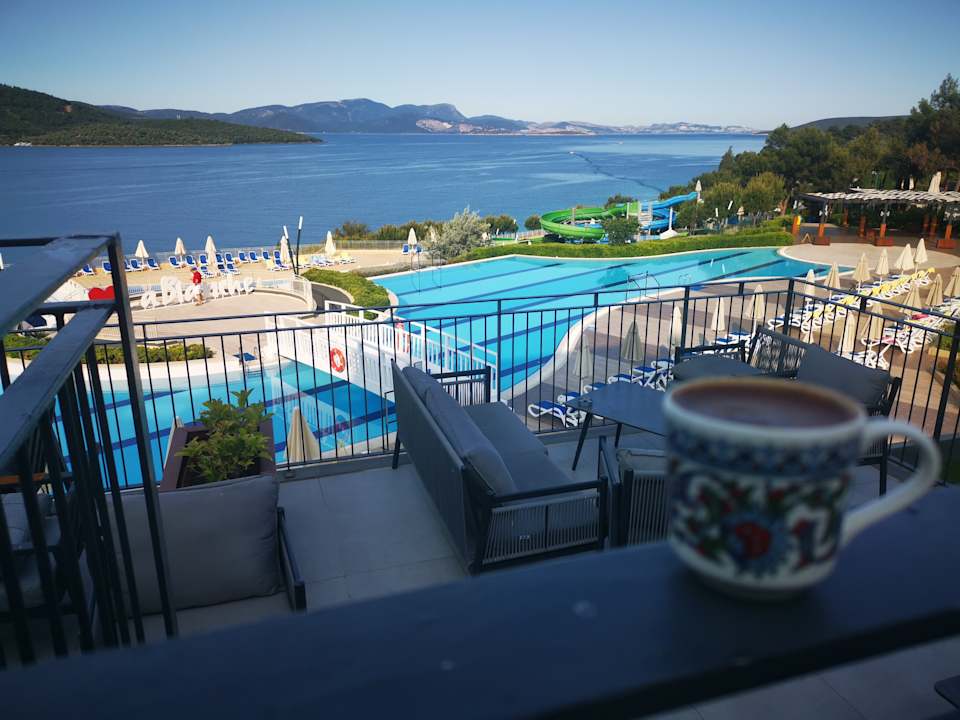 Ausblick La Blanche Island Bodrum