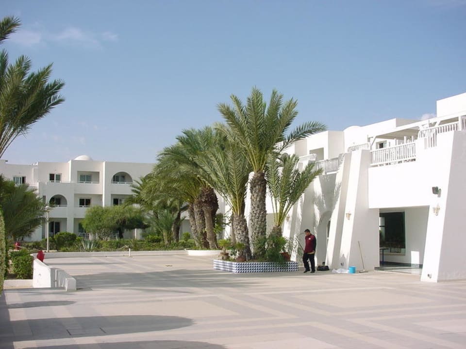Terrasse Hotel El Mouradi Djerba Menzel