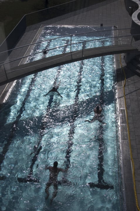 Außenpool Four Points by Sheraton Panoramahaus Dornbirn