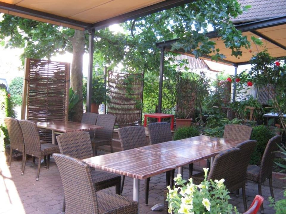 Terrasse Hotel Weißes Roß