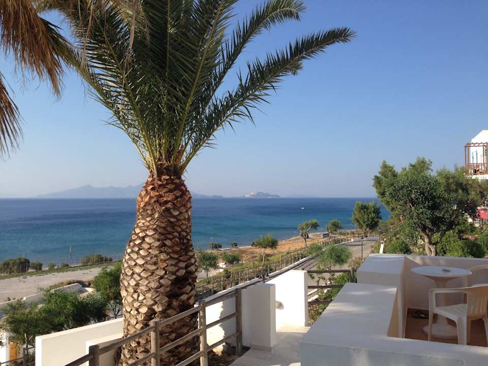 Von der Terrasse Lagas Aegean Village