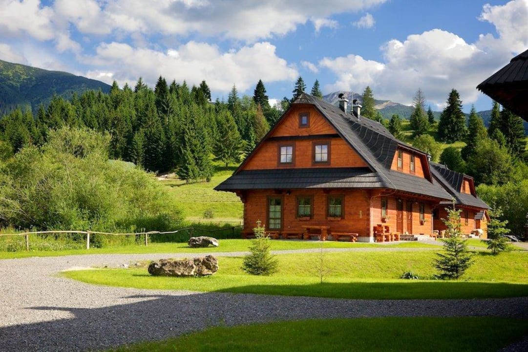V pozadí Západné Tatry Chalet Drevenice Zuberec