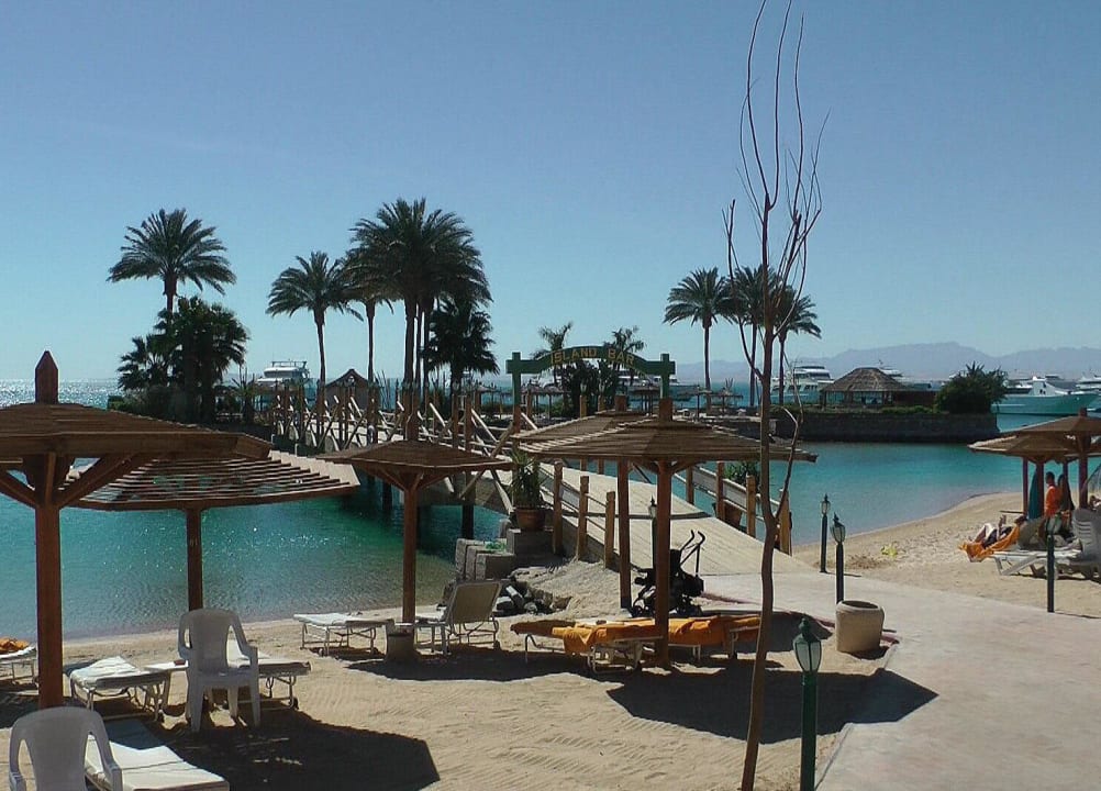 Brücke zur Insel Marriott Hurghada Beach Resort