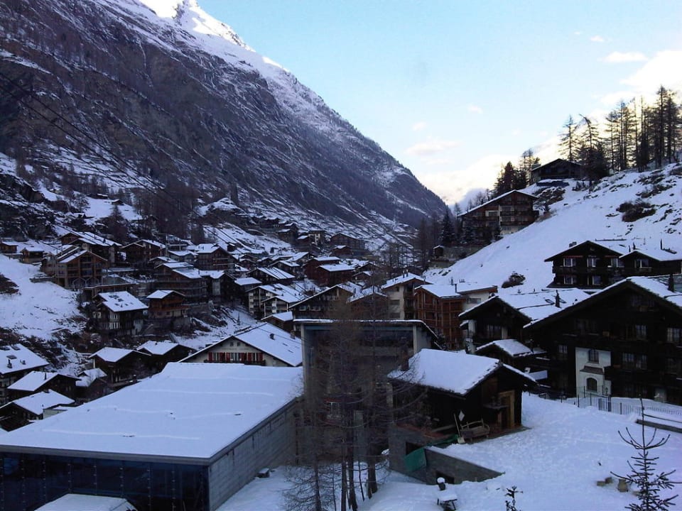 Blick ins Dorf Matterhorn FOCUS Design Hotel