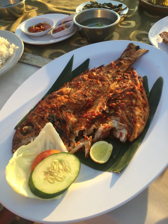 Strandrestaurant Hotel Puri Bambu