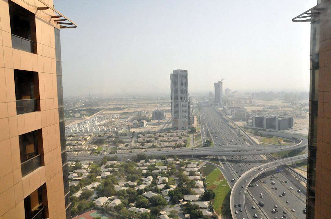 Ausblick vom Zimmer 13818 im 38.Stock Two Seasons Hotel & Apartments