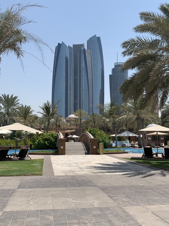 Ausblick Emirates Palace Mandarin Oriental