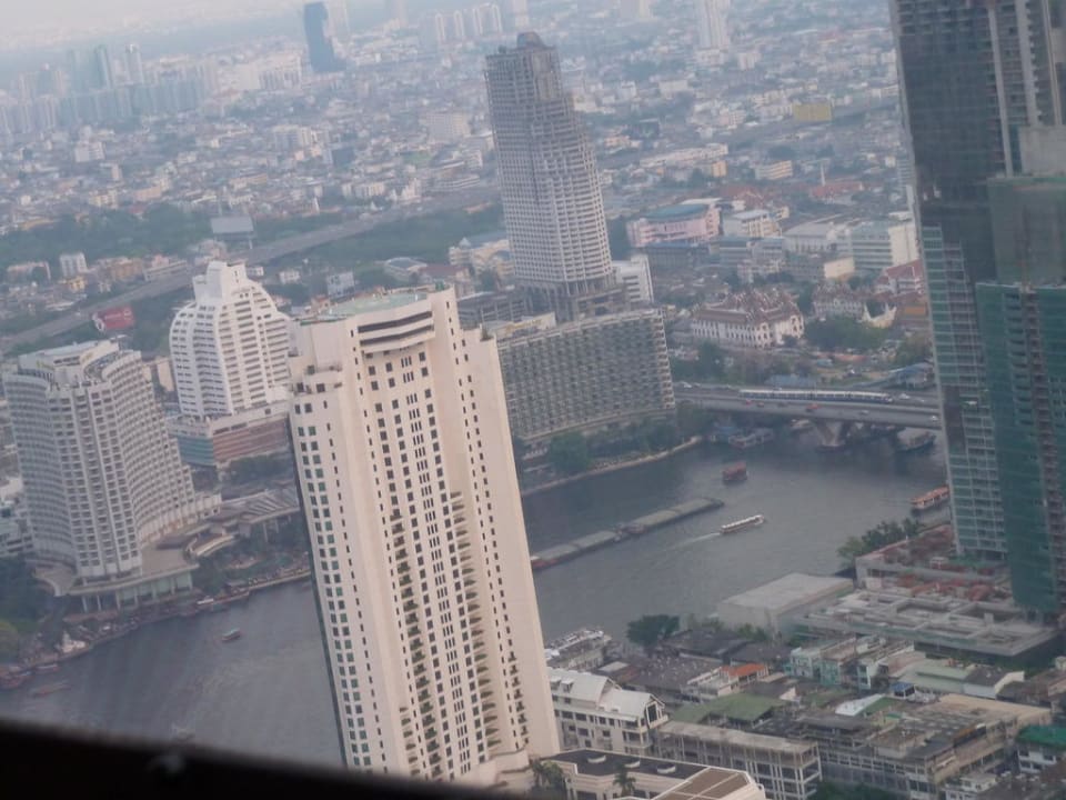 The Peninsula von der Luft aus Hotel The Peninsula Bangkok