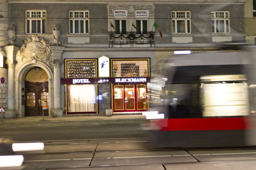 Frontansicht Gebäude Pension Bleckmann Hotel-Pension Bleckmann