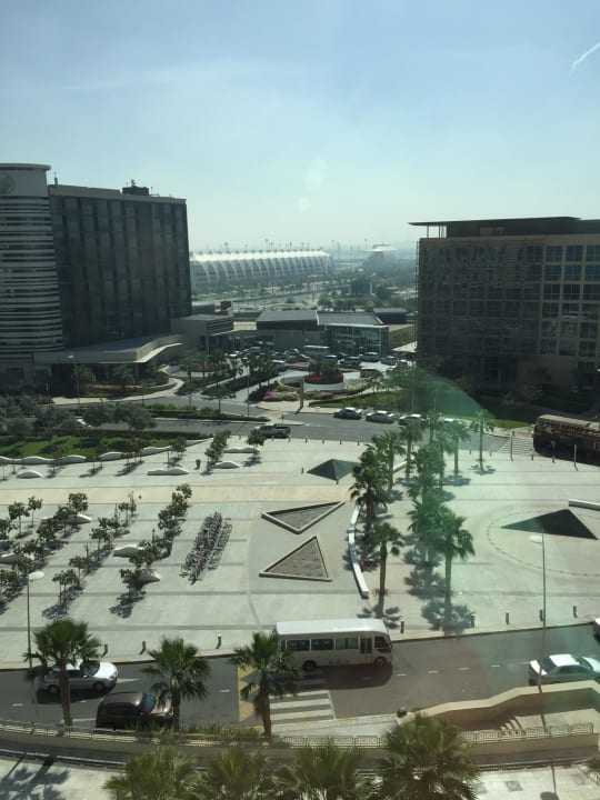 Blick aus dem Zimmer Crowne Plaza Hotel Yas Island