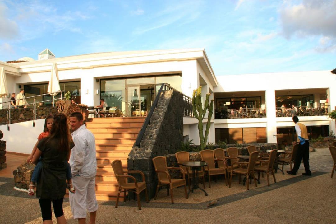 Blick zum Restaurant allsun App.-Hotel Albatros