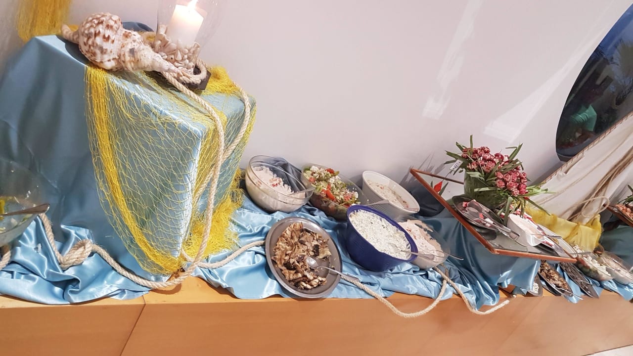 Fischbüffet  Hotel Calypso Beach