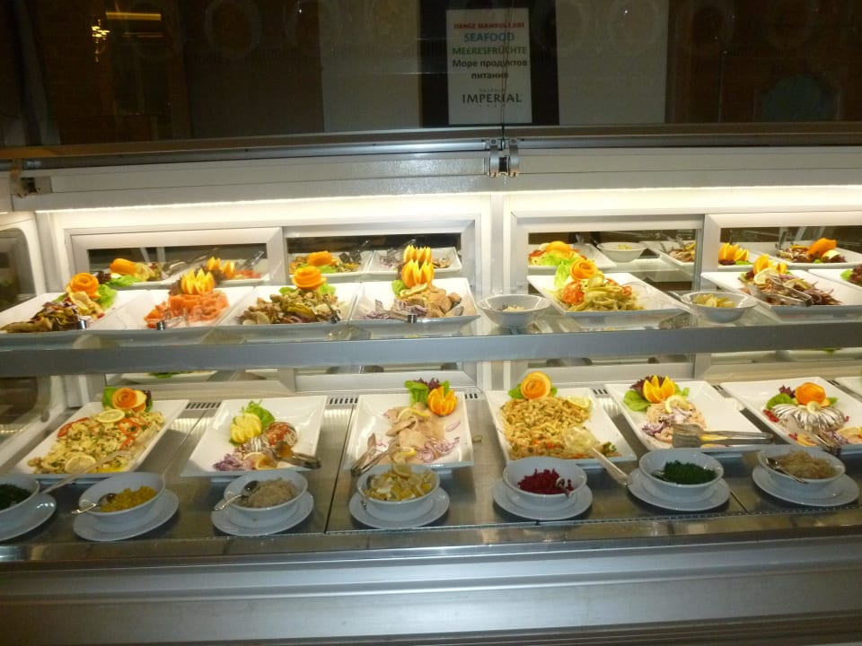 Buffet froid au restaurant pricipal Hotel Delphin Imperial