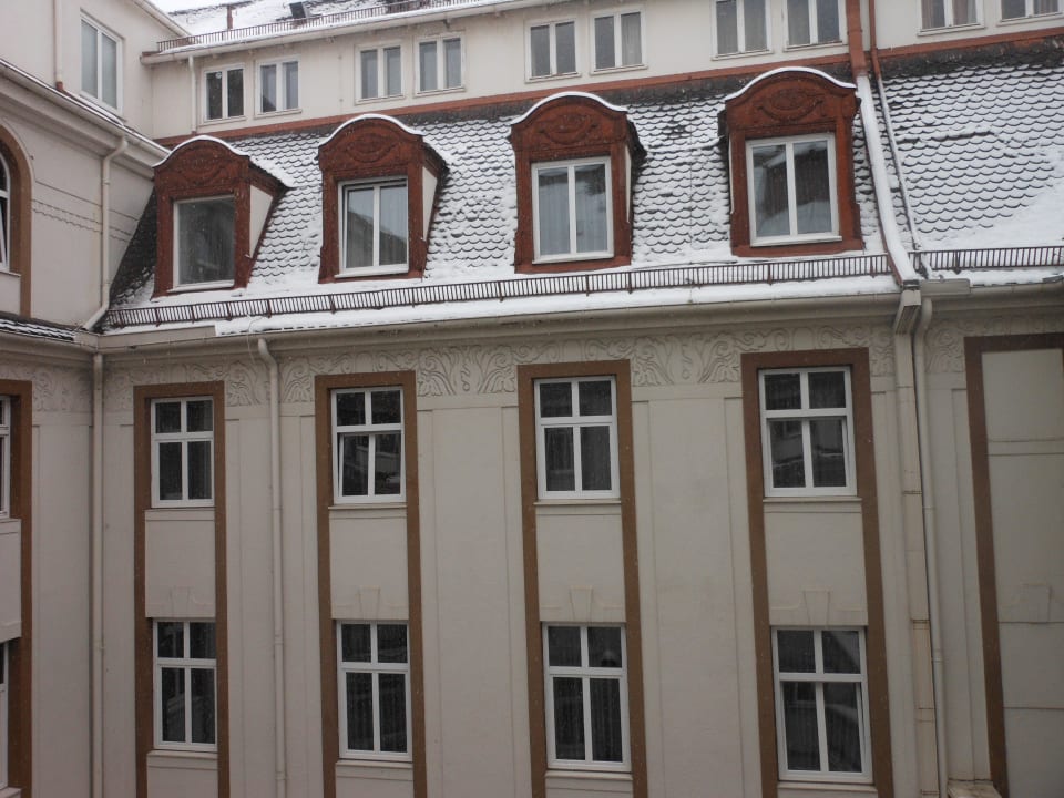 Suite 339 - Blick in den Innenhof Le Méridien Grand Hotel Nürnberg