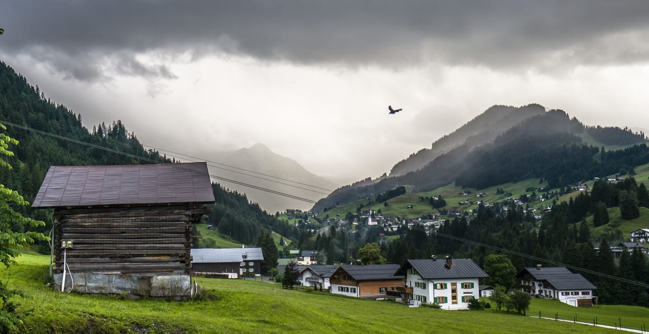 Ausblick Ski- und Aktivhotel Almhof Rupp