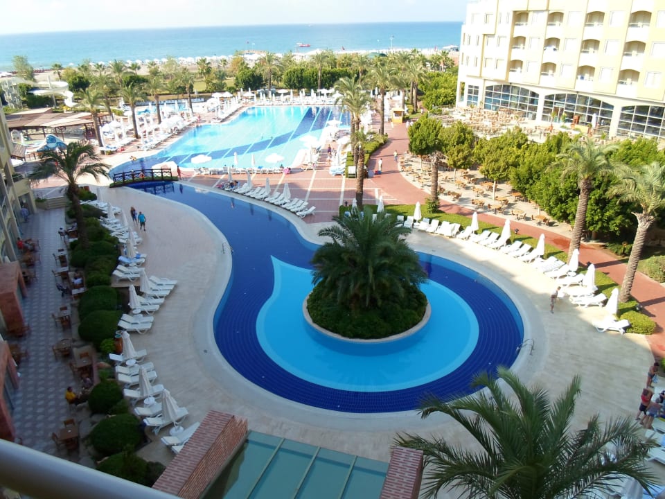 Blick vom Zimmer Selectum Family Resort Side