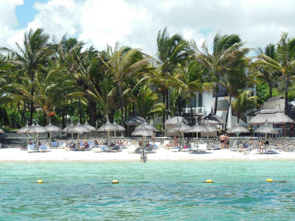 Vom Wasser aus gesehen Veranda Palmar Beach Hotel