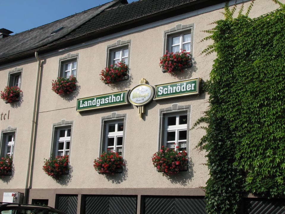 Außenfront Landgasthof Schröder