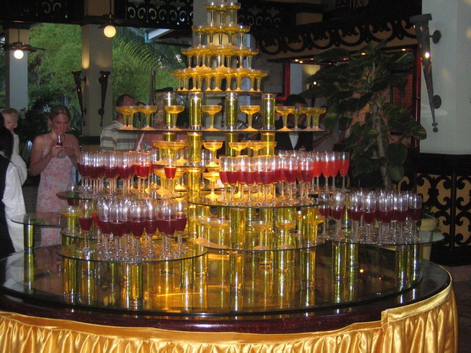 Lobby jeden Tag anders Hotel Riu Bambu