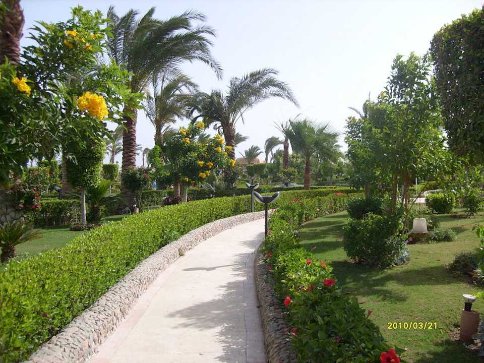 Weg zum Strand Le Jardin Aqua Park Resort