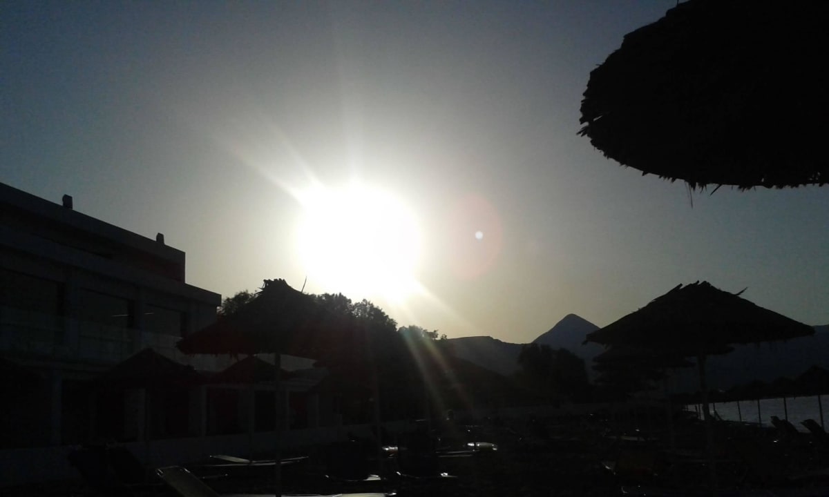 Abendsonne am Strand Civitel Creta Beach