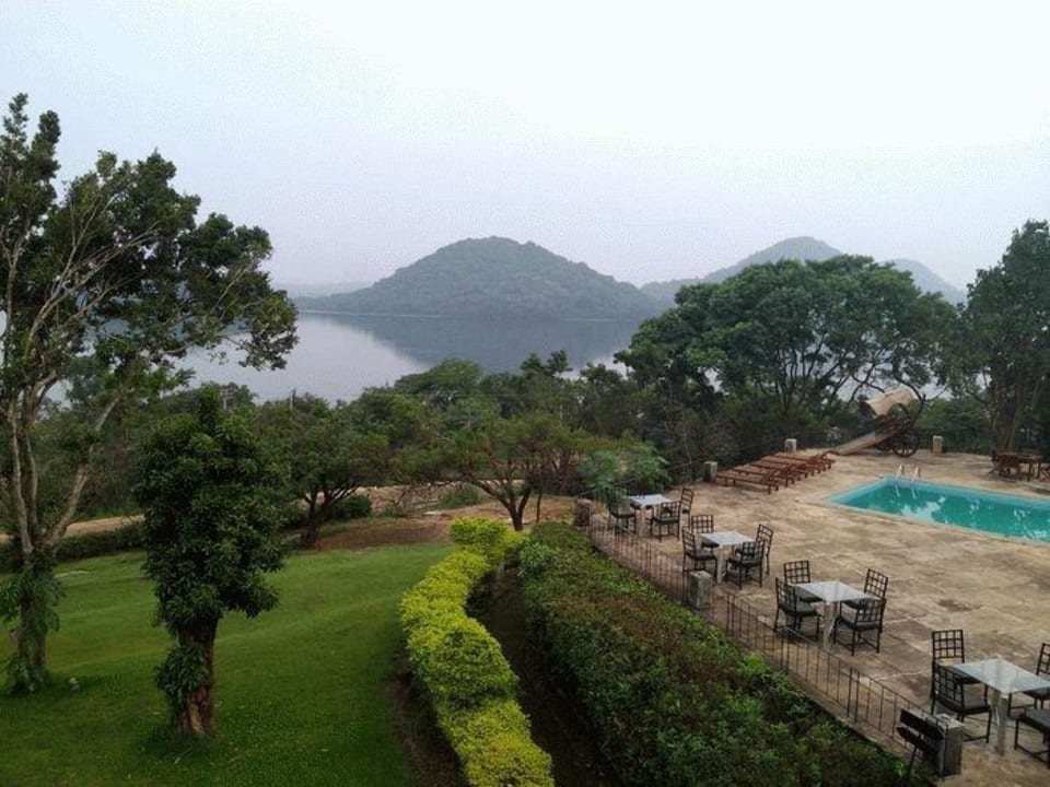 Widok z pokoju Hotel Royal Lotus