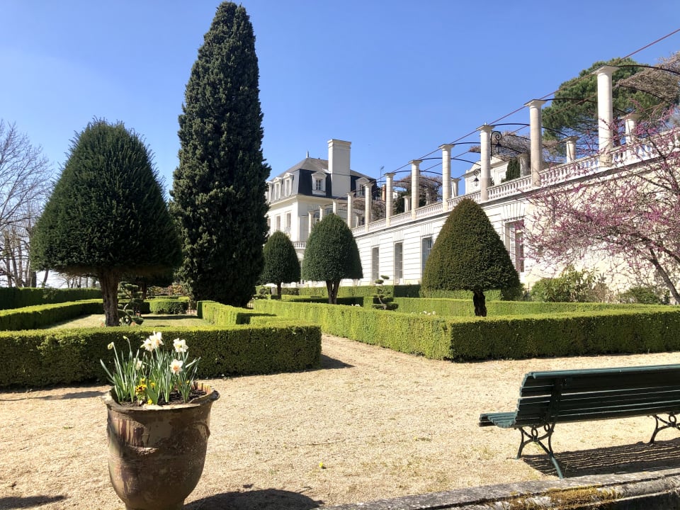Gartenanlage Hotel Chateau De Rochecotte